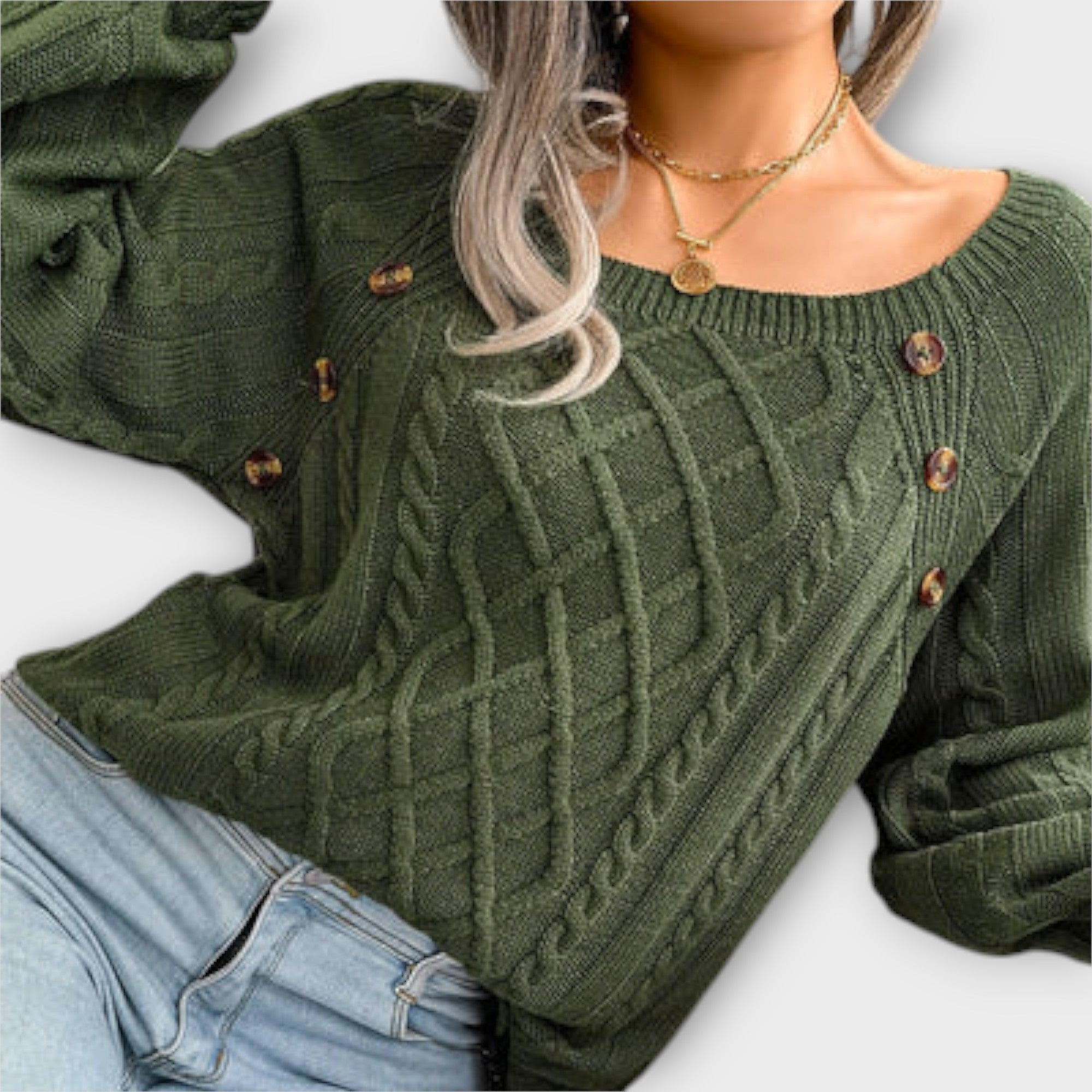 Giselle - Elegant Knitted Sweater
