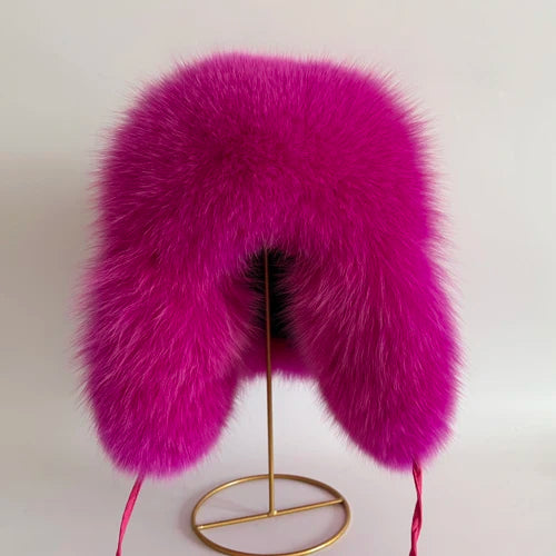 Amelia – Luxury Fox Fur Winter Hat