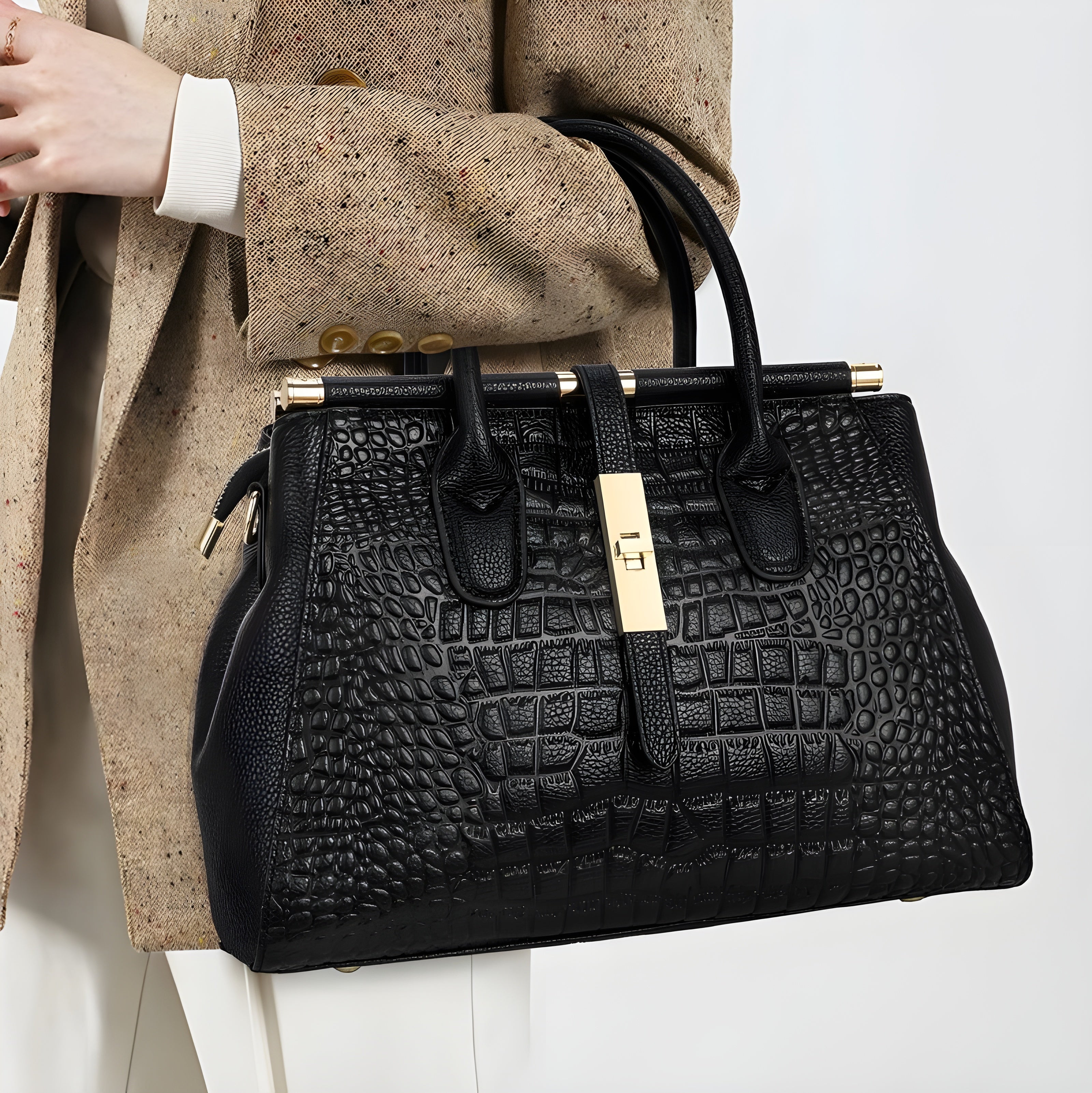 Daisy - Croc Handbag