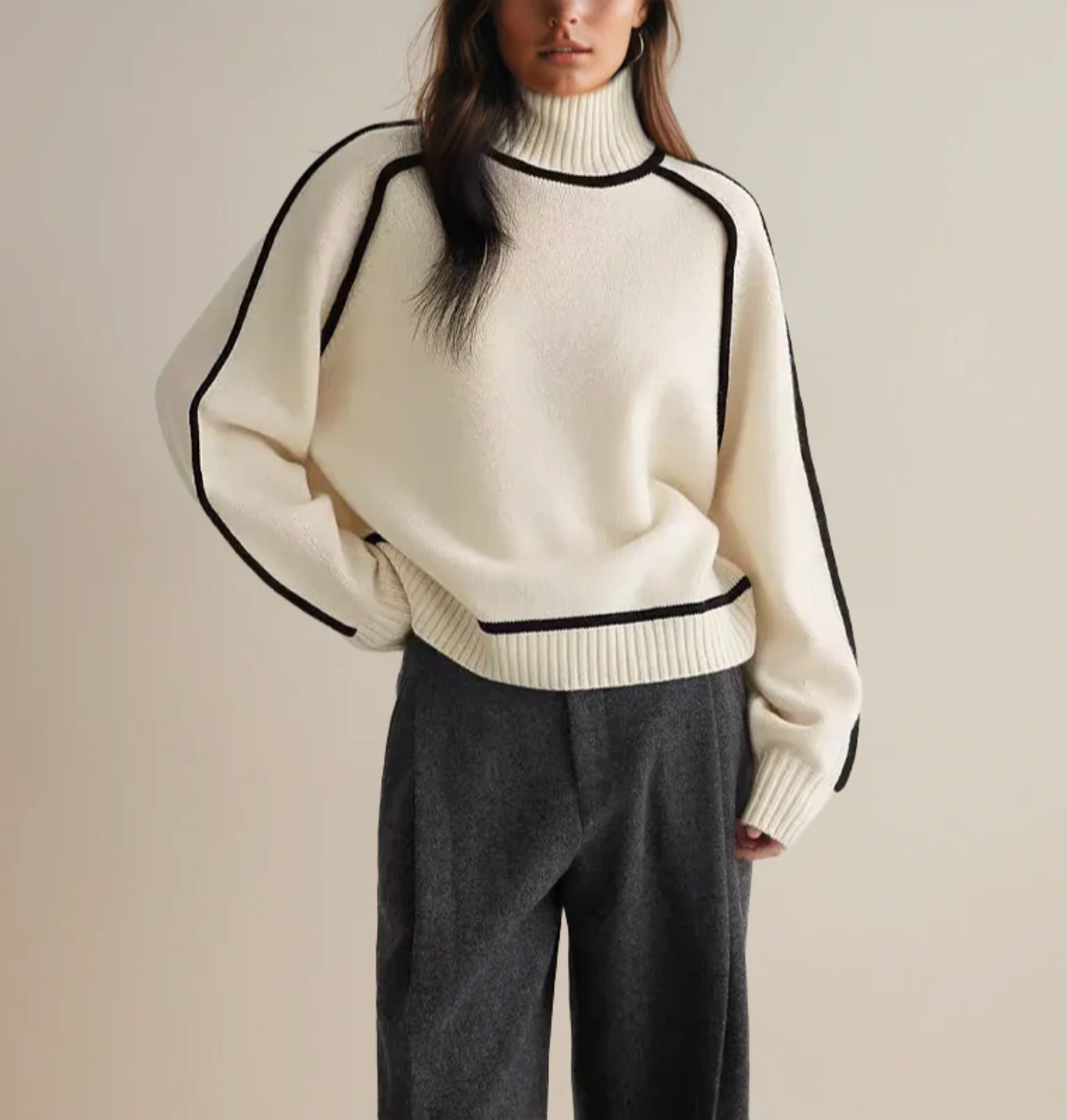Angela - Essential Roll Neck Jumper