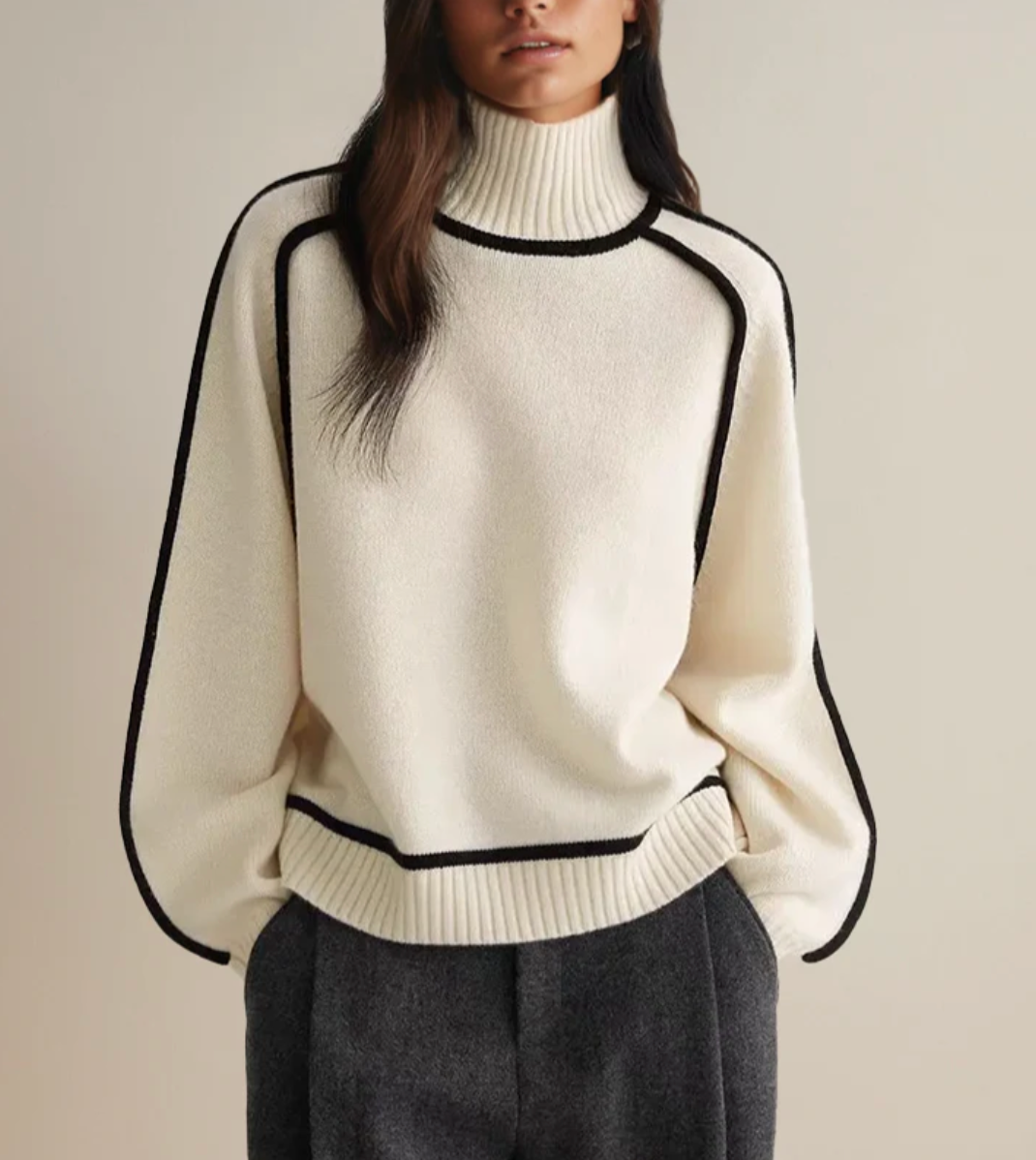 Angela - Essential Roll Neck Jumper