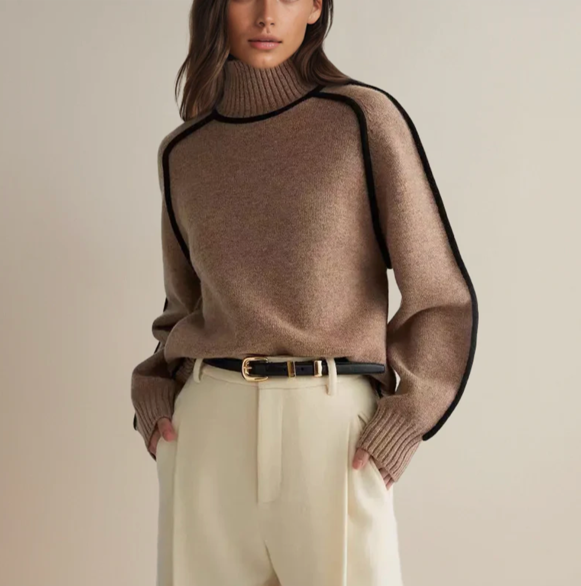 Angela - Essential Roll Neck Jumper