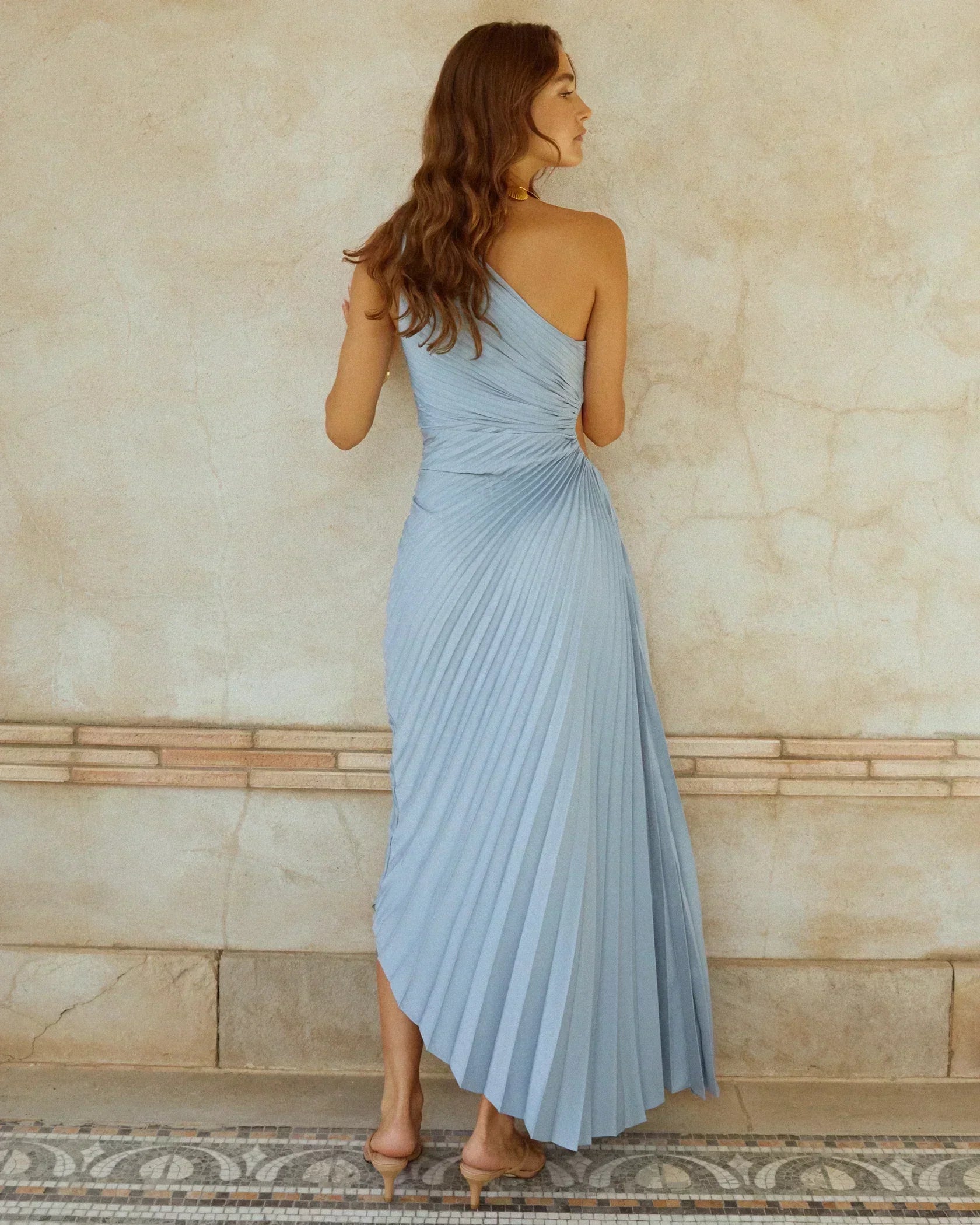 Elizabeth - Elegant One-Shoulder Dress