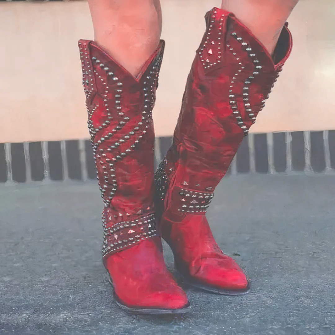 Margaret - Stylish Knee-High Boots