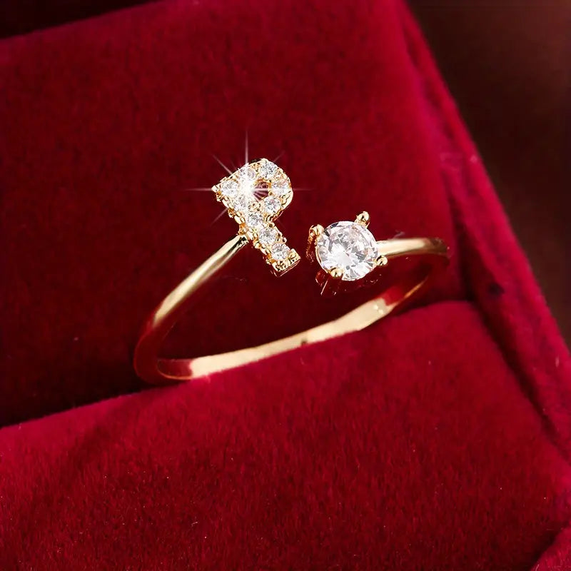 INITIAL LOVE RING