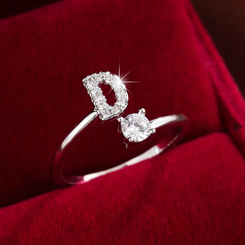 INITIAL LOVE RING