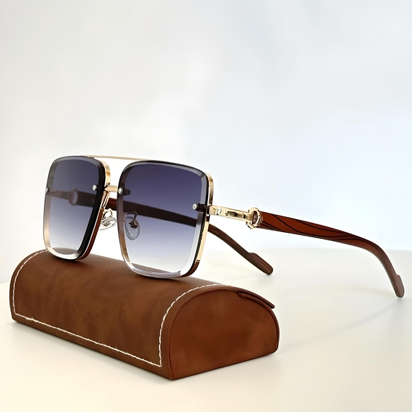 Daisy - Vintage Retro Square Sunglasses