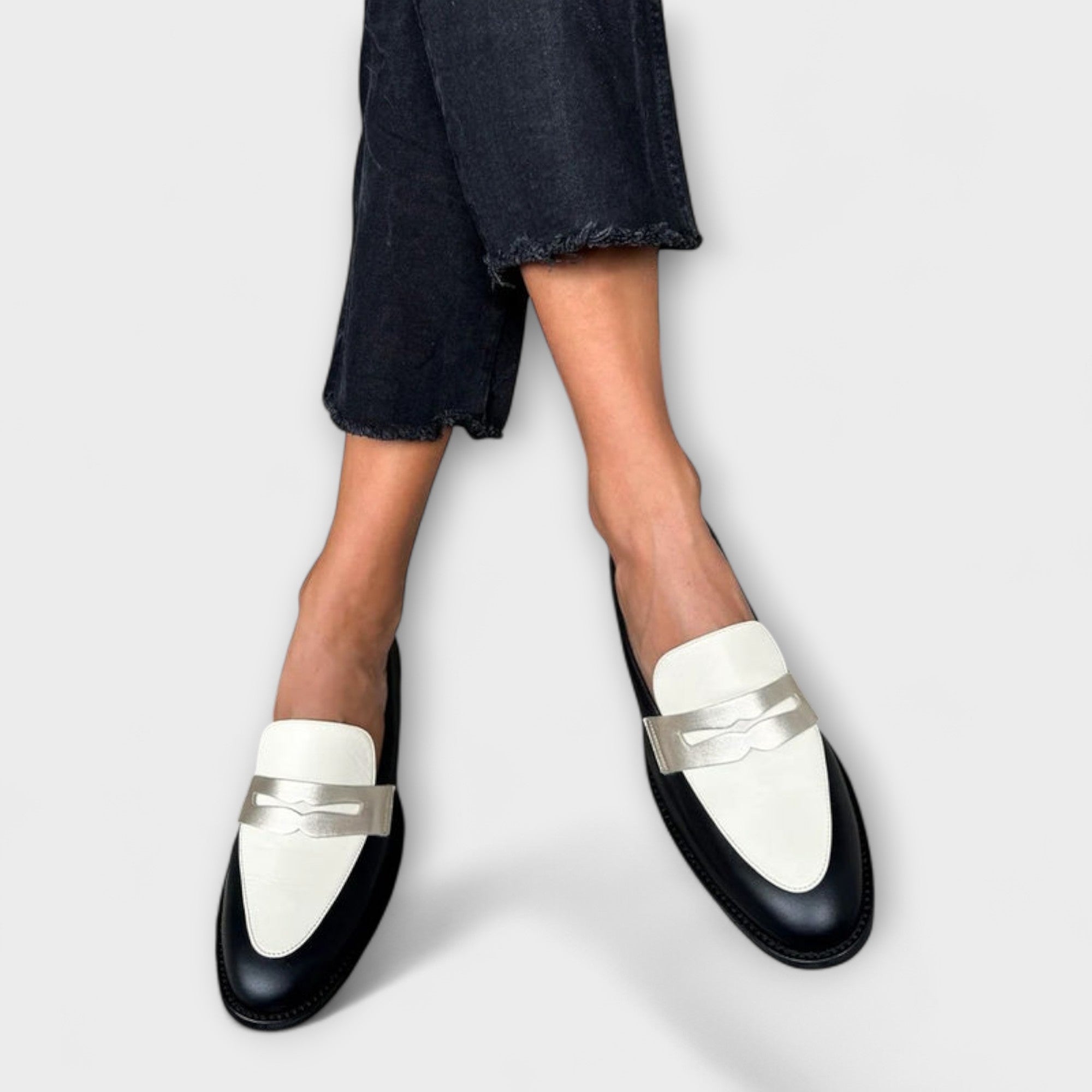 Chloe - Chic Black Loafers