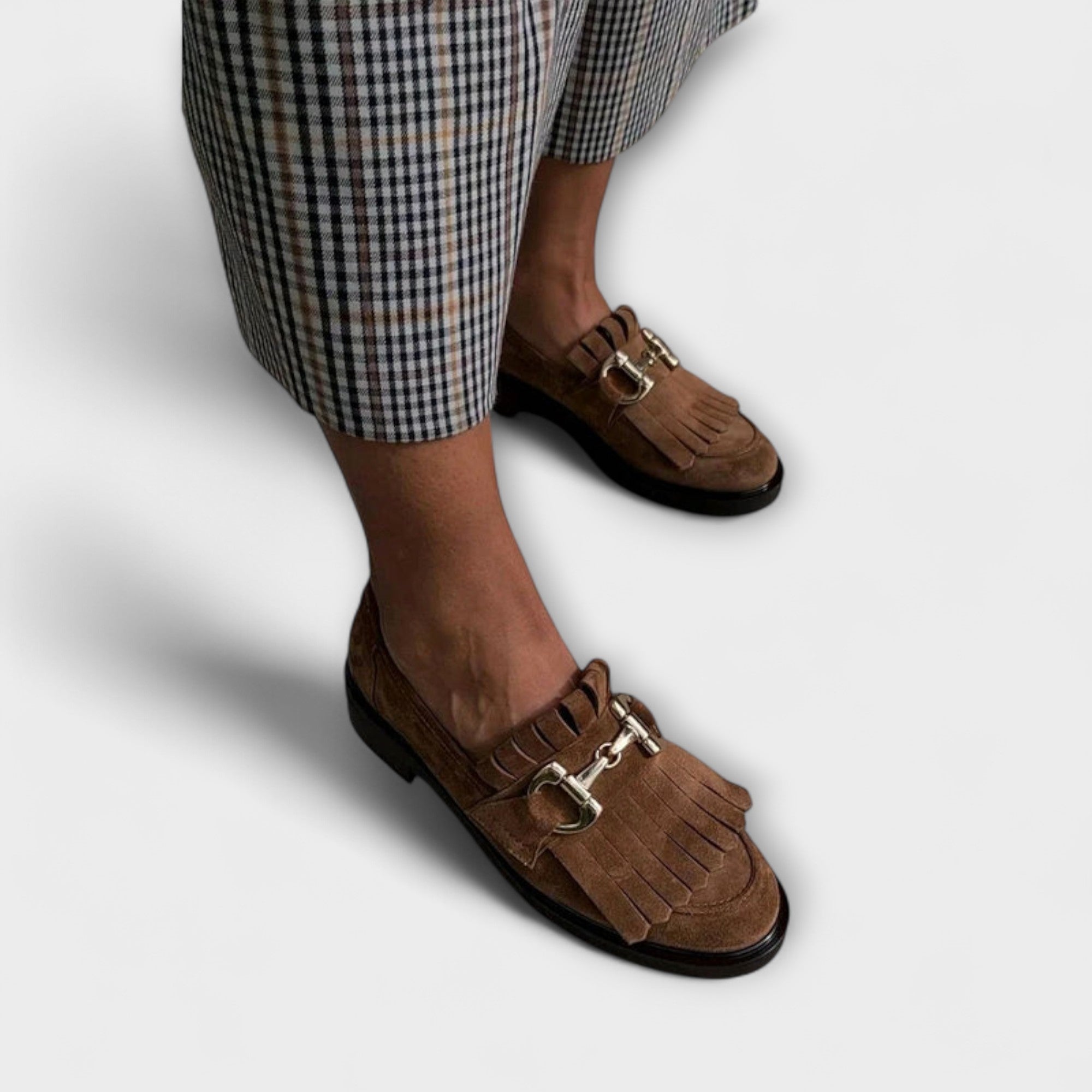 Clara - Chic Brown Loafers