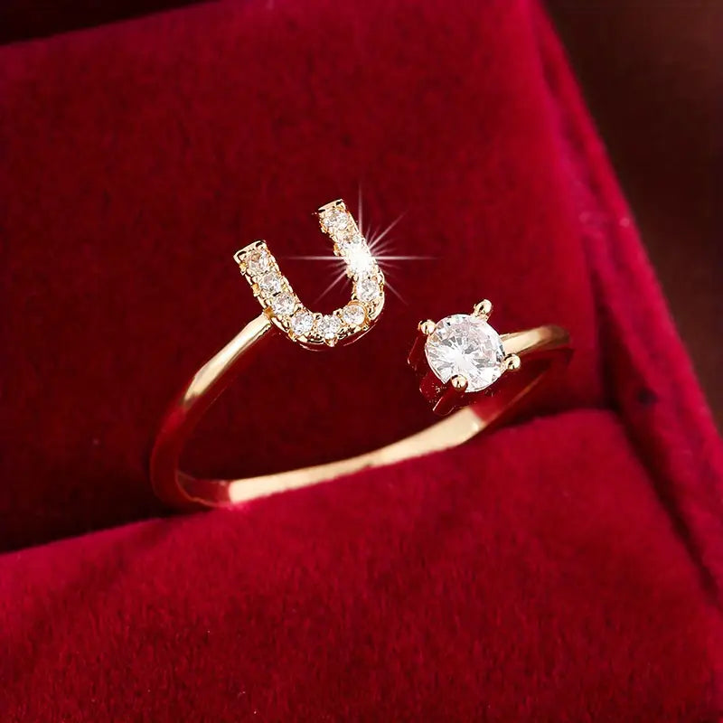 INITIAL LOVE RING