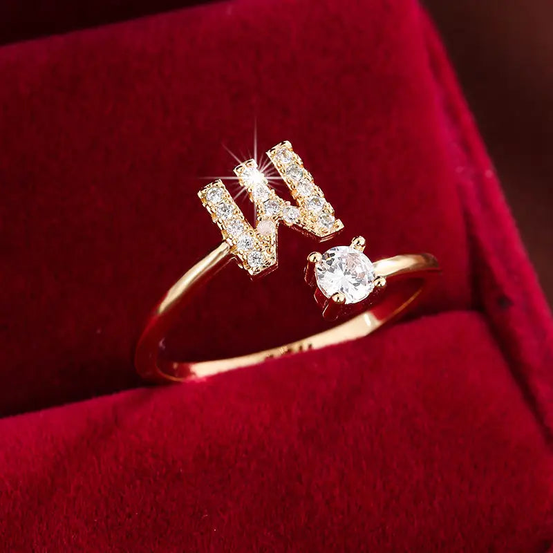 INITIAL LOVE RING