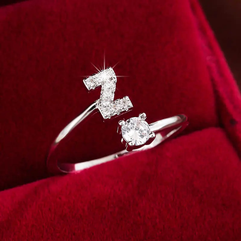 INITIAL LOVE RING