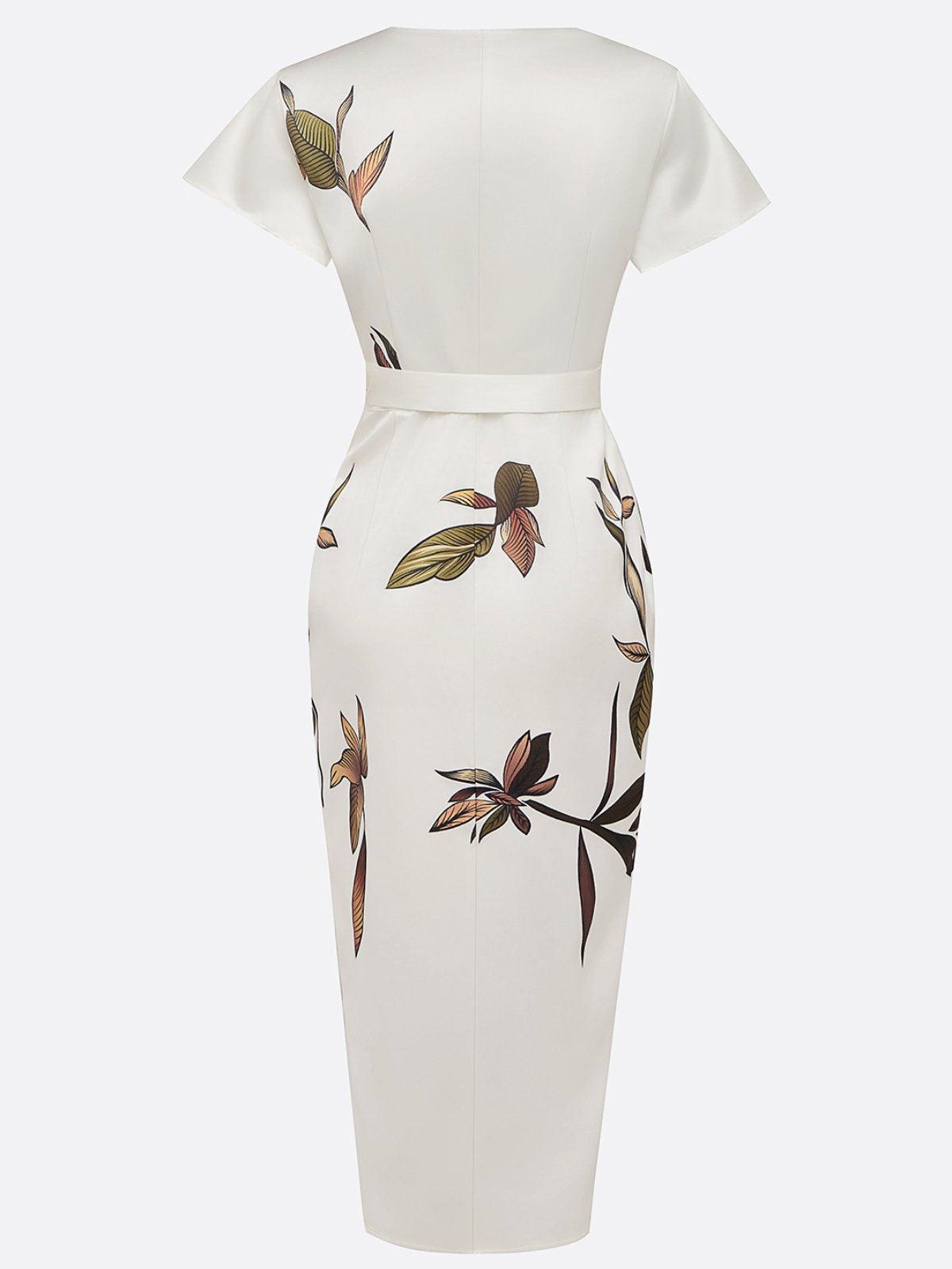 Iris - Elegant Wrap Dress