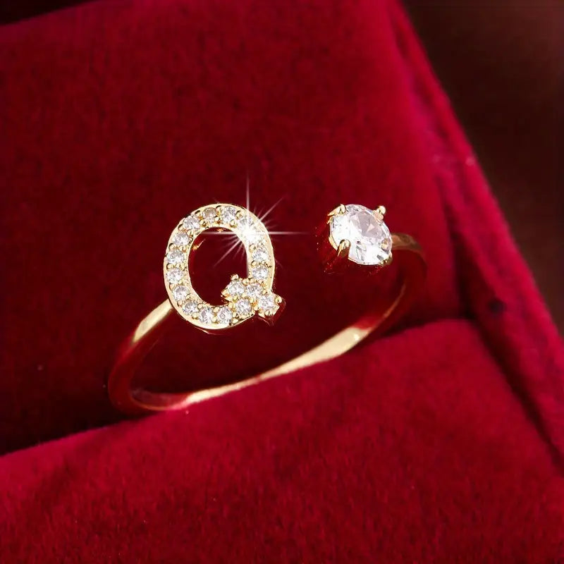 INITIAL LOVE RING