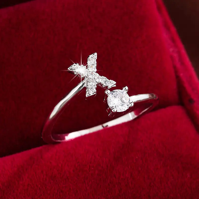 INITIAL LOVE RING
