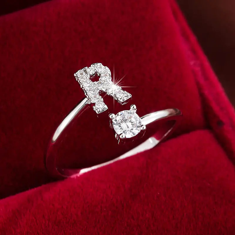 INITIAL LOVE RING