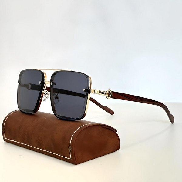 Daisy - Vintage Retro Square Sunglasses