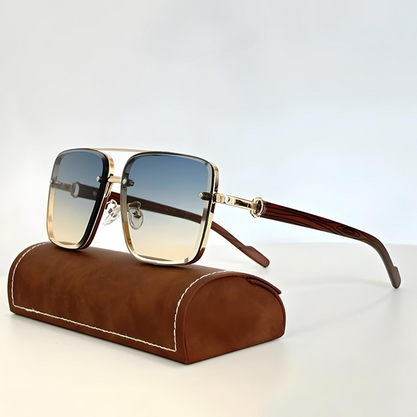Daisy - Vintage Retro Square Sunglasses