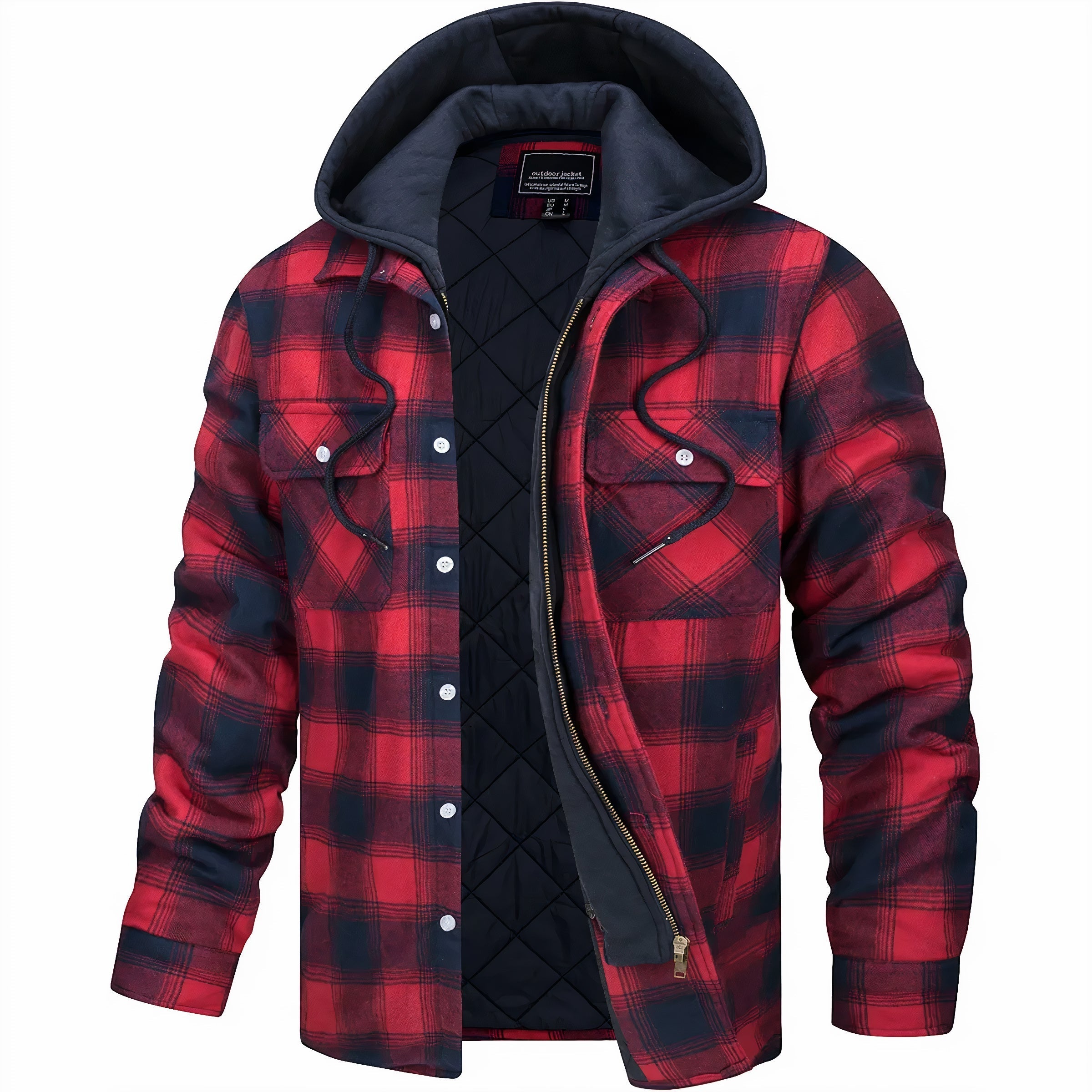 Karl™ | Checkered Jacket with Zipper